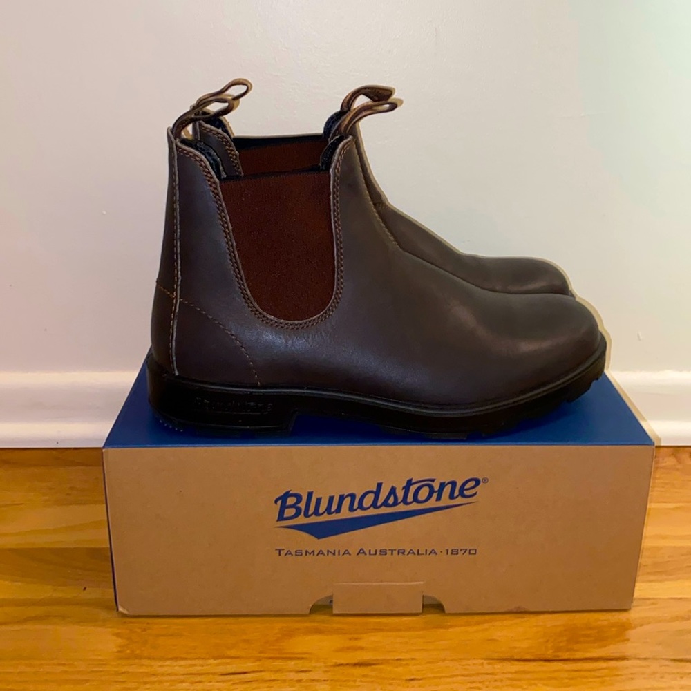 Blundstone 500 Brown size 10